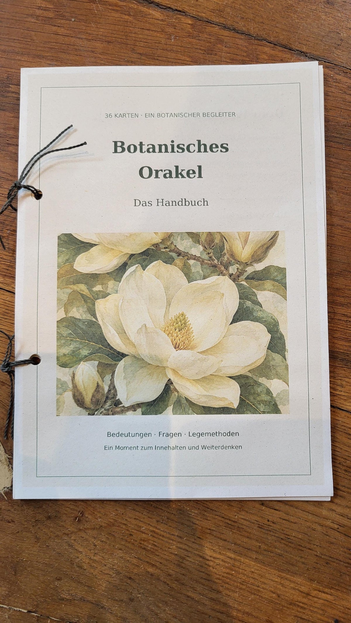 Botanisches Orakel – 36 Karten mit Handbuch – Produktansicht 10