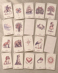 Flieder & Altrosa – Lenormand mit 36 Karten – Produktansicht 1