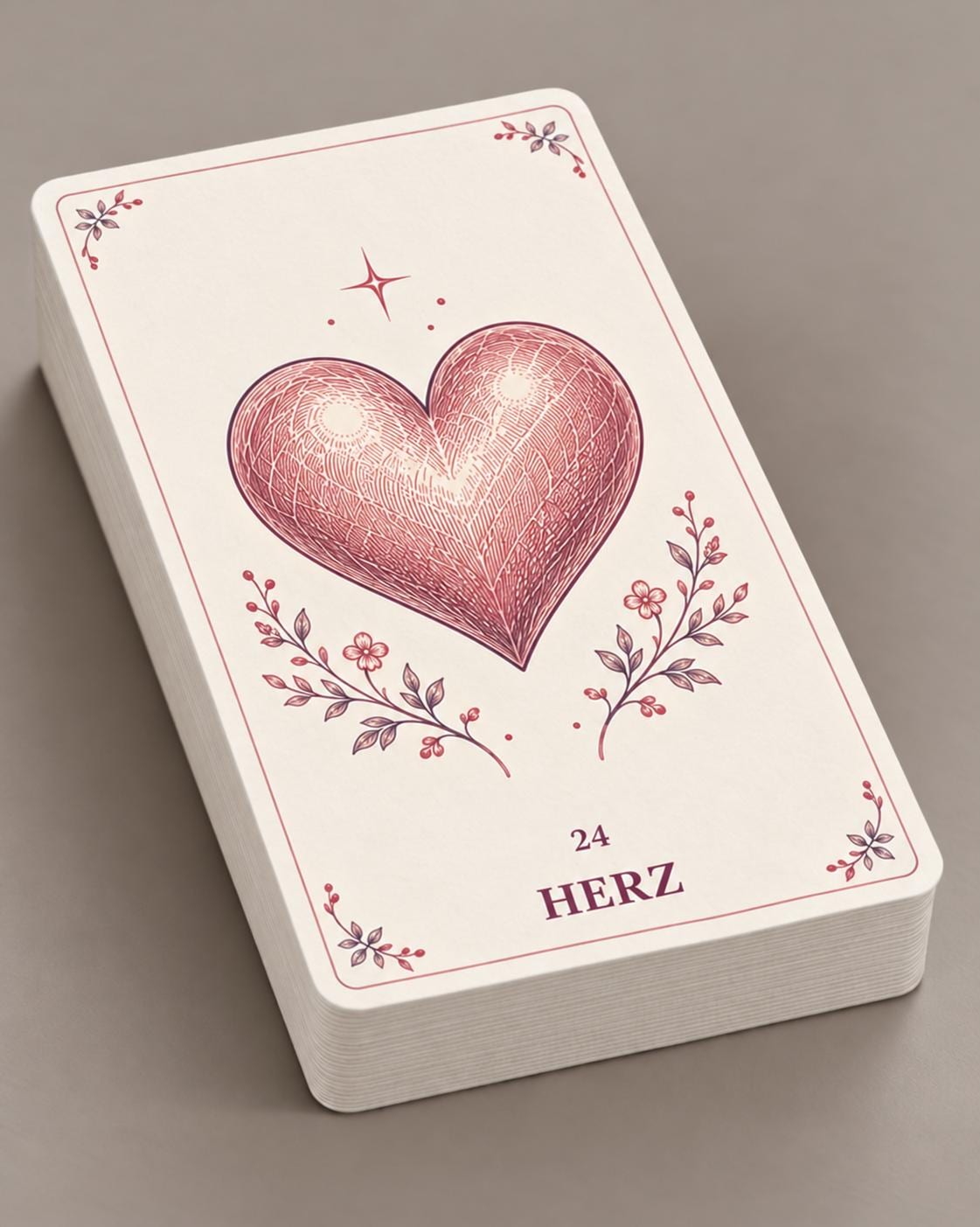 Flieder & Altrosa – Lenormand mit 36 Karten – Produktansicht 5