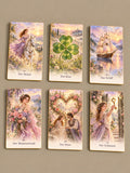Feen-Lenormand – 36 Aquarellkarten mit Goldkanten – Produktansicht 1