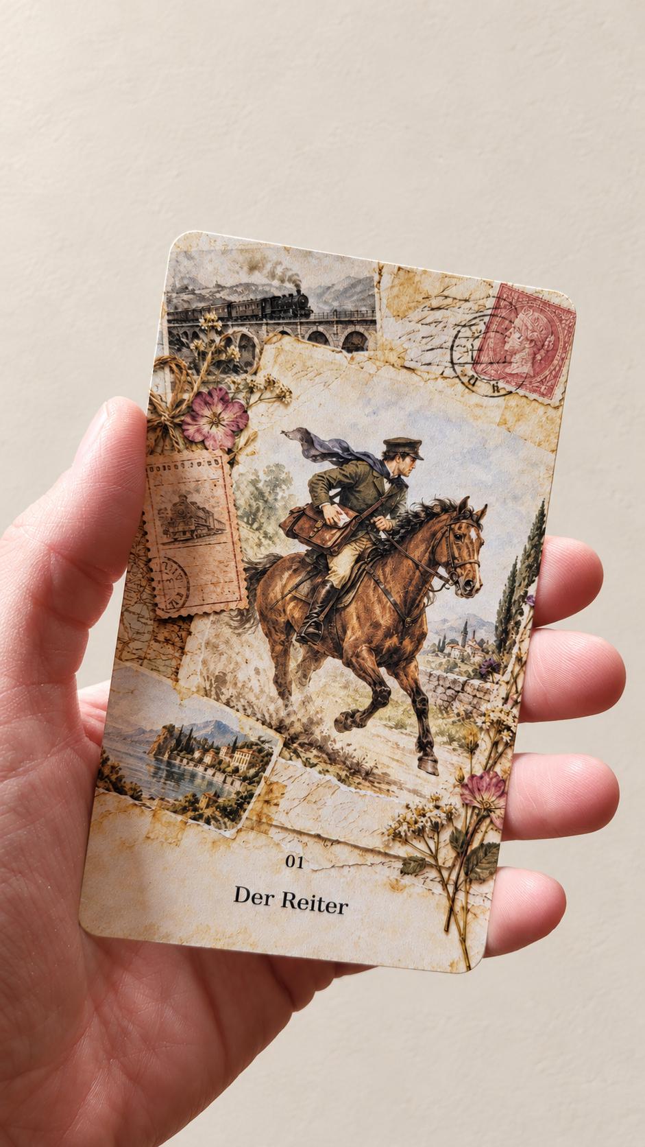Vintage Scrapbook – Lenormand mit 36 Karten – Produktansicht 2