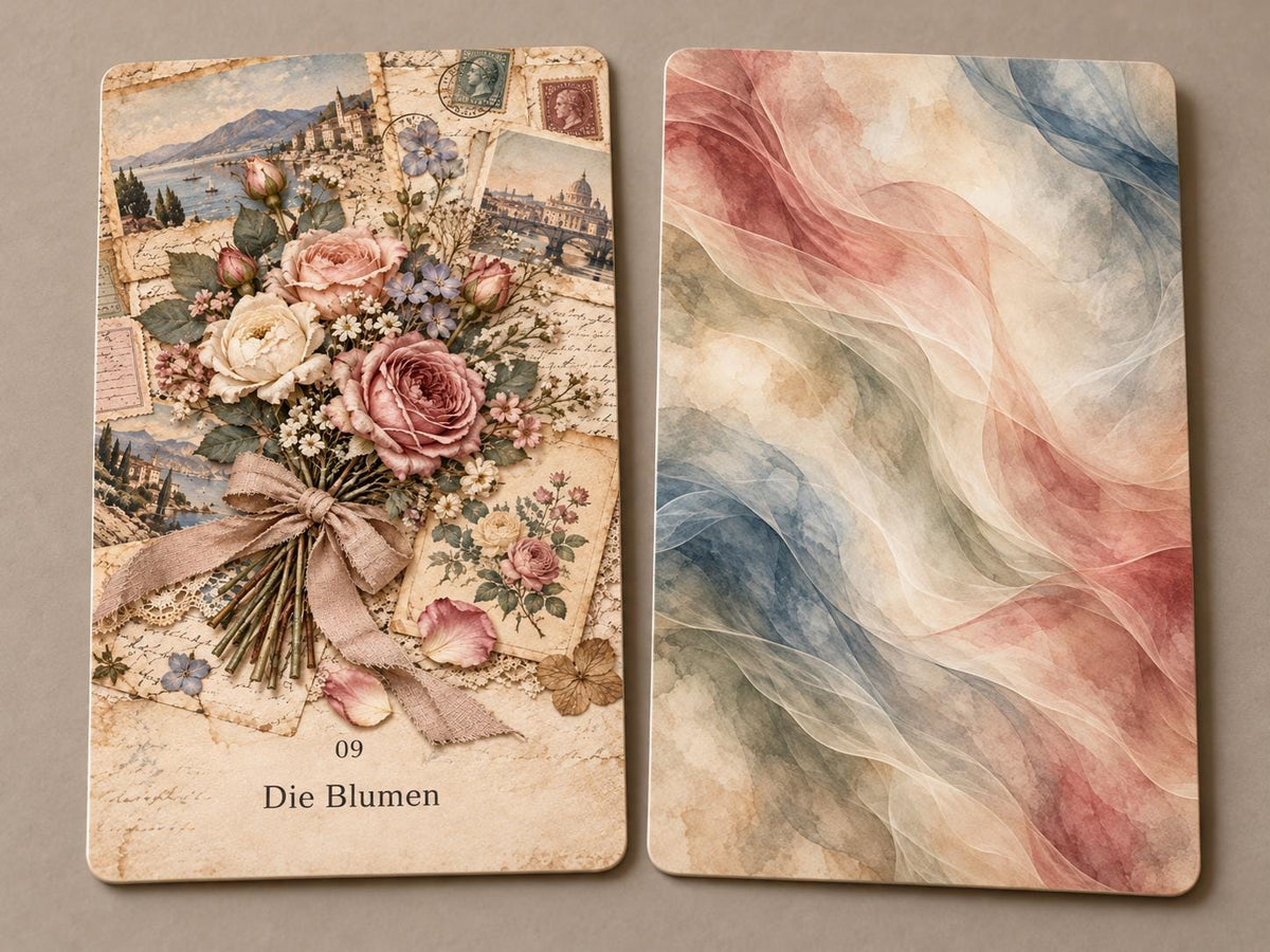 Vintage Scrapbook – Lenormand mit 36 Karten – Produktansicht 5