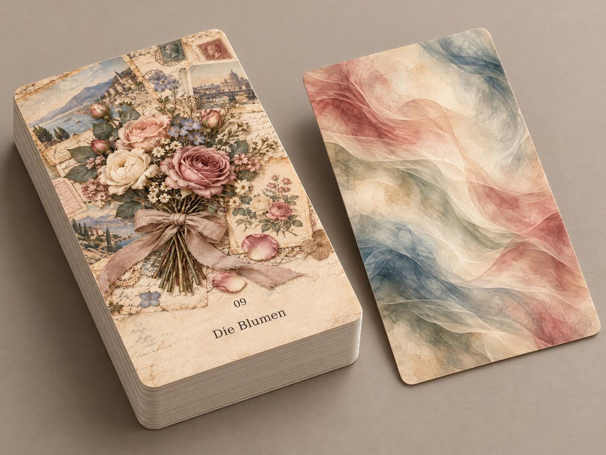 Vintage Scrapbook – Lenormand mit 36 Karten – Produktansicht 7
