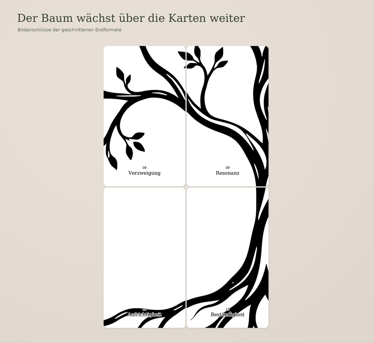 Lebensblume & Lebensbaum – Mosaik-Orakel mit 48 Impulsen – Produktansicht 9