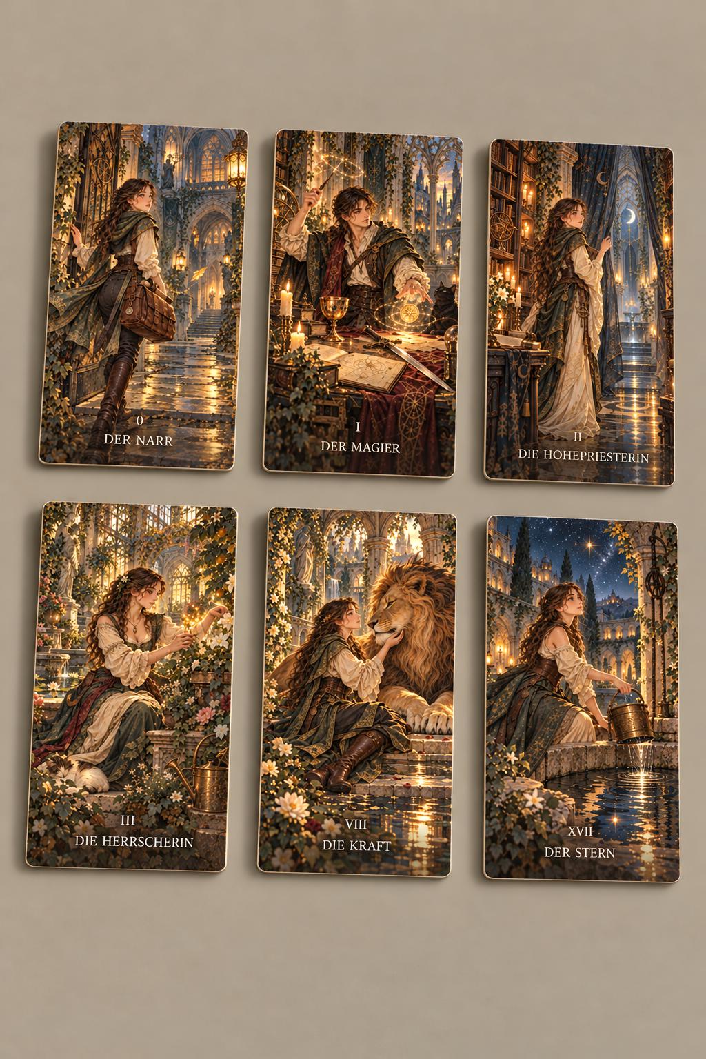 Zauberschule – Tarot mit 78 Karten – Produktansicht 4