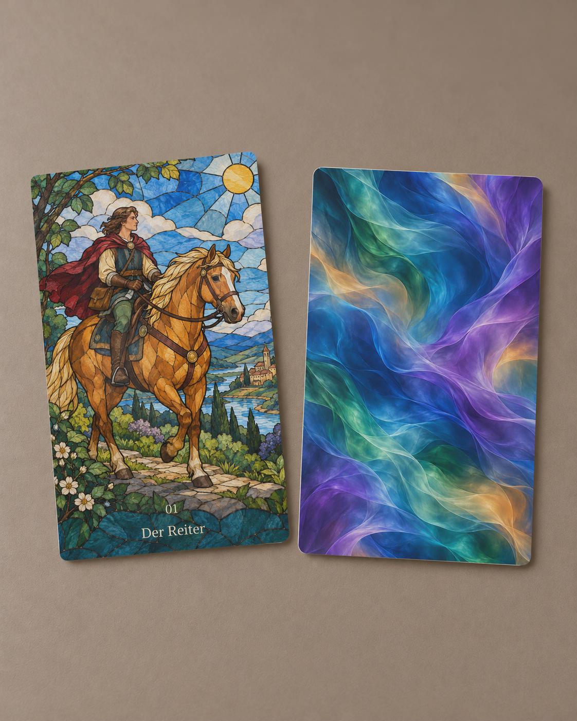 Lichtfenster – Lenormand im Glasmalerei-Stil – Produktansicht 3