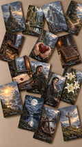 Die Schattenlande – Fantasy-Lenormand – Produktansicht 1