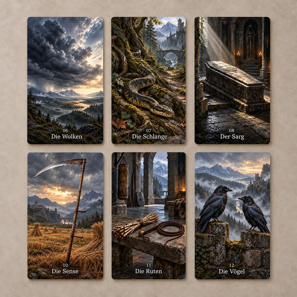 Die Schattenlande – Fantasy-Lenormand – Produktansicht 2