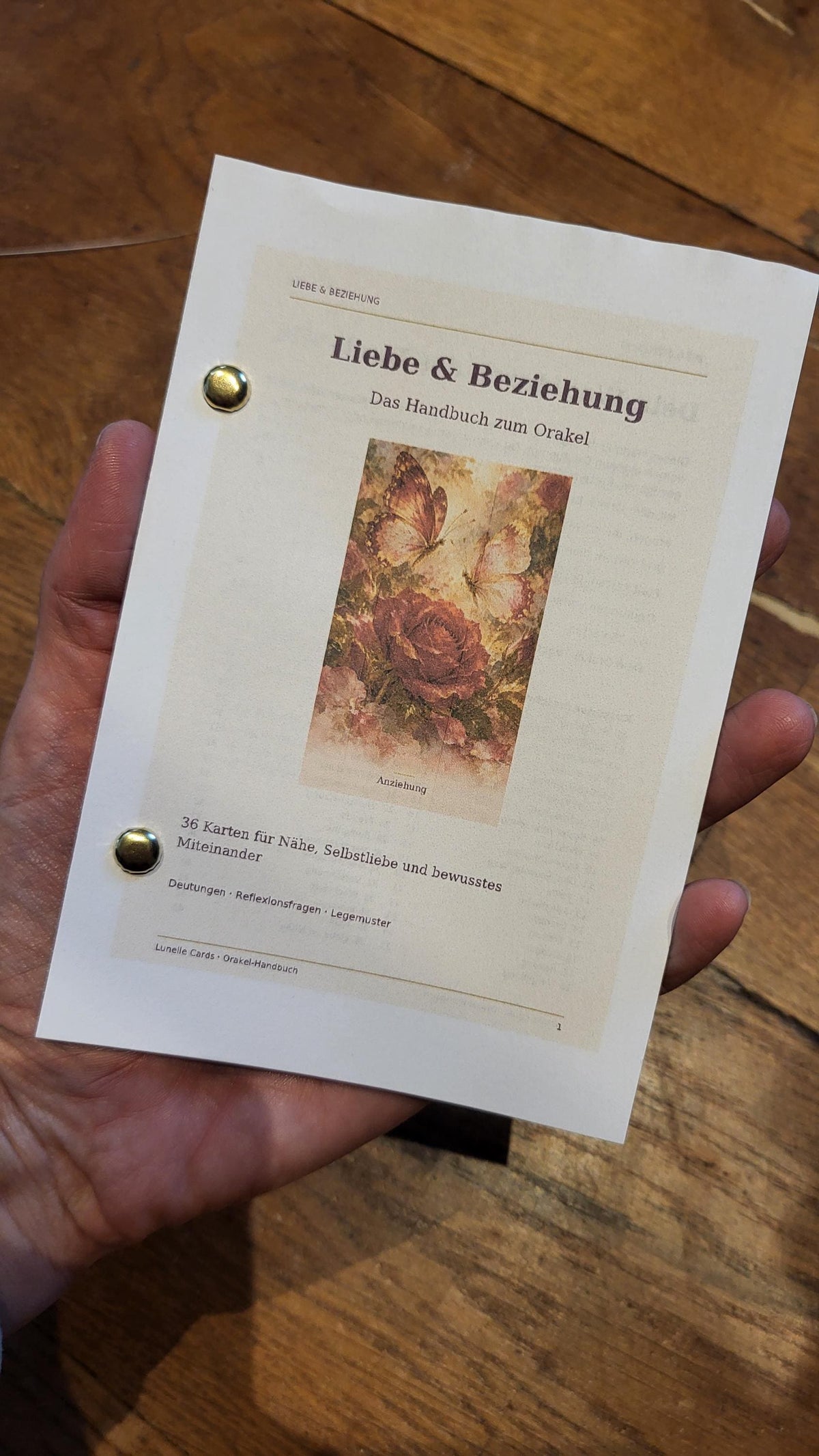 Liebesorakel – 36 Karten für Liebe und Selbstliebe – Produktansicht 3