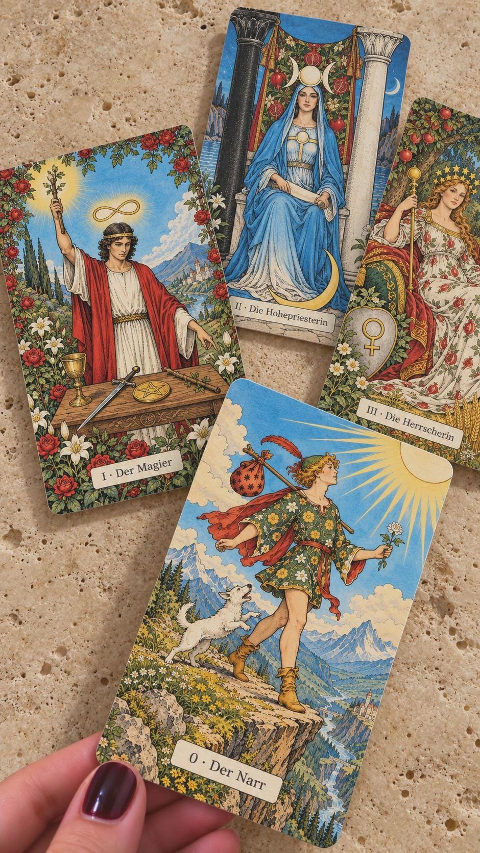 Klassisches Tarot – 22 Große Arkana – Produktansicht 1