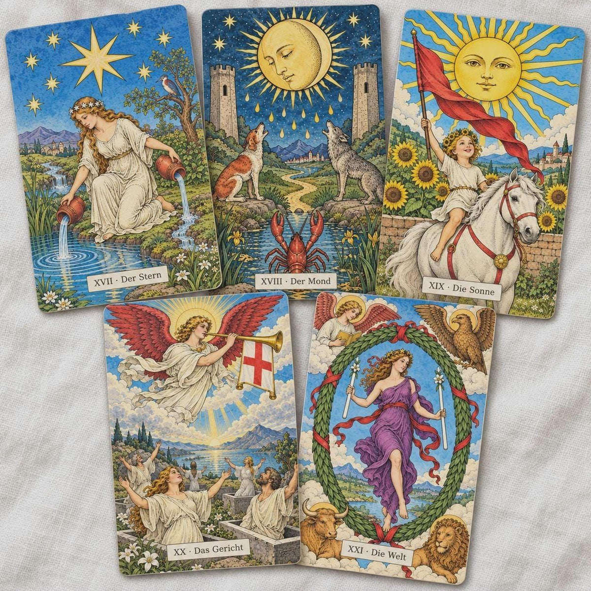 Klassisches Tarot – 22 Große Arkana – Produktansicht 5