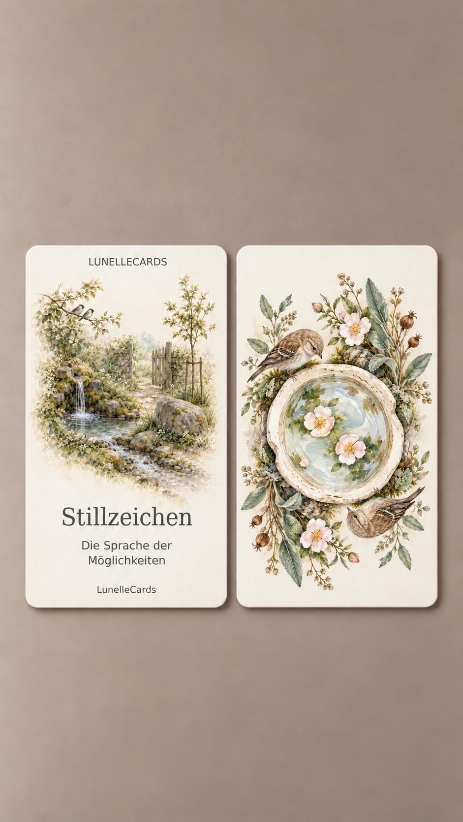 Stillzeichen – 54 Wahrsagekarten mit Begleitheft – Produktansicht 5