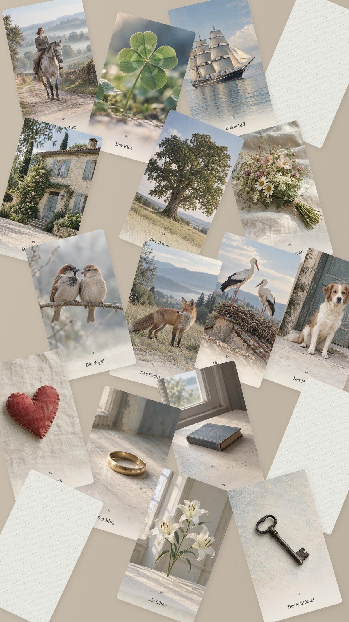 Leise Zeiten – Nostalgisches Lenormand – Produktansicht 1