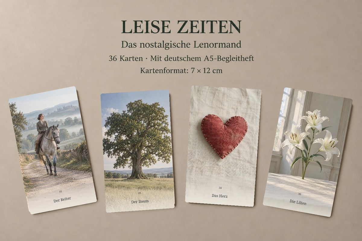Leise Zeiten – Nostalgisches Lenormand – Produktansicht 5