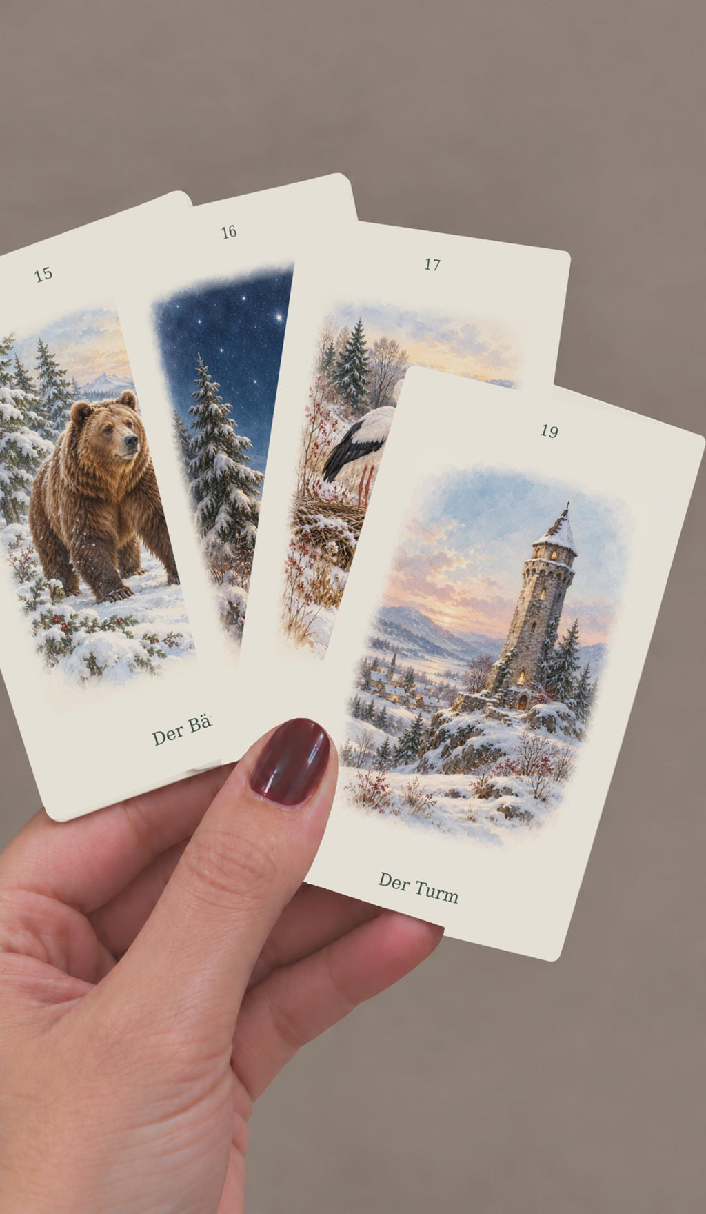 Winterzauber – Weihnachts-Lenormand – Produktansicht 2