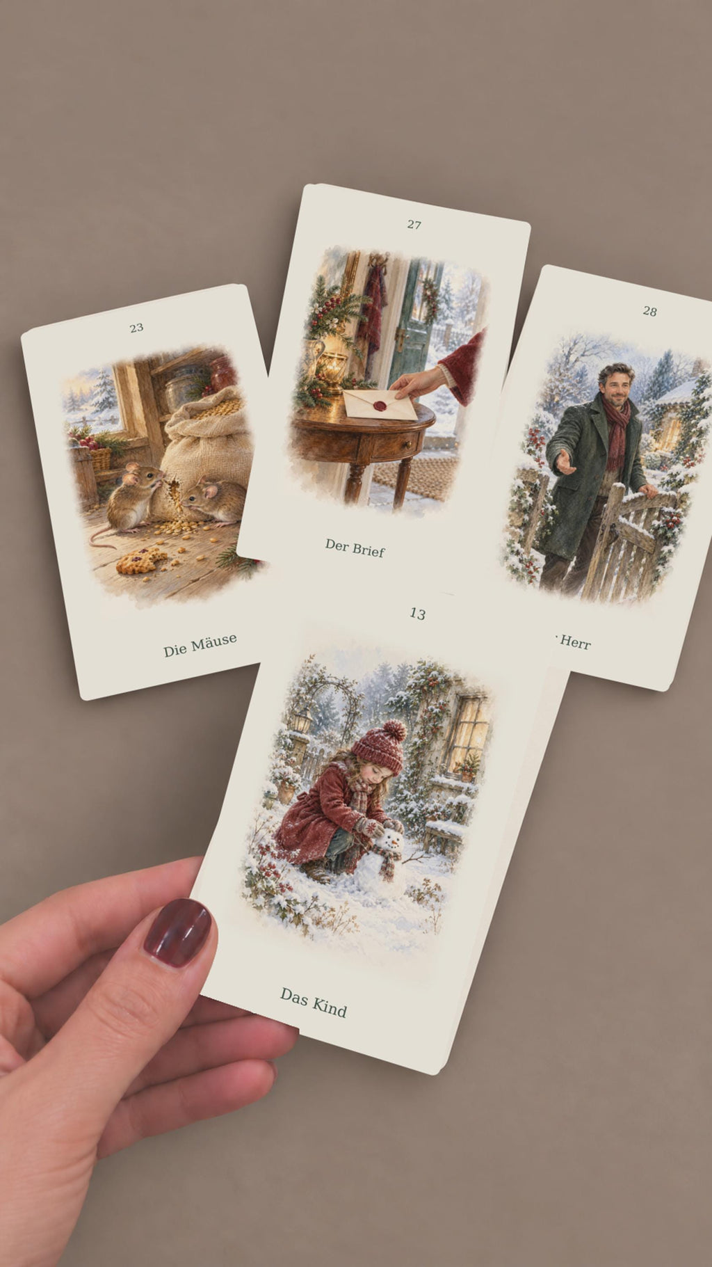 Winterzauber – Weihnachts-Lenormand – Produktansicht 4