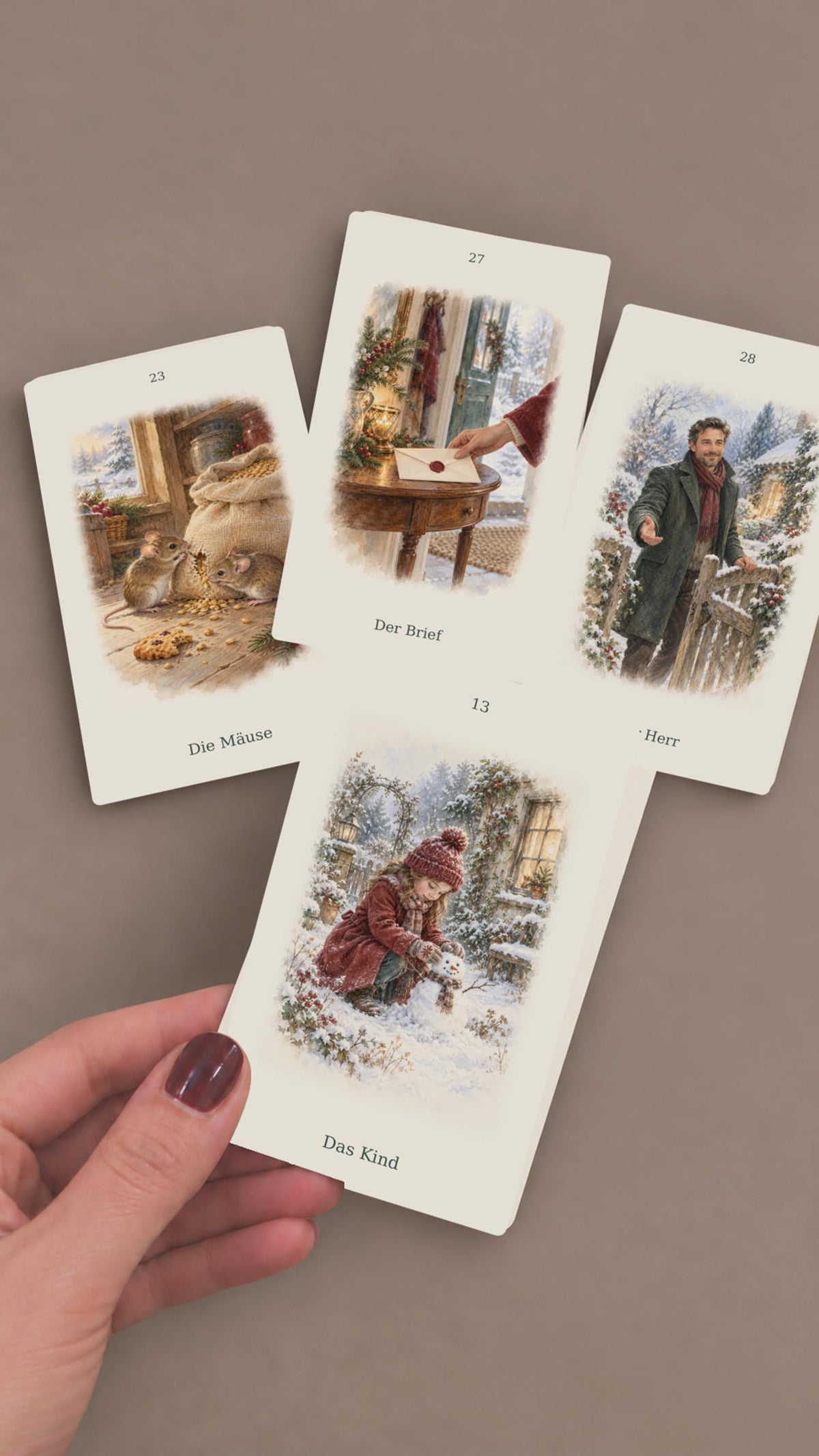 Winterzauber – Weihnachts-Lenormand – Produktansicht 4