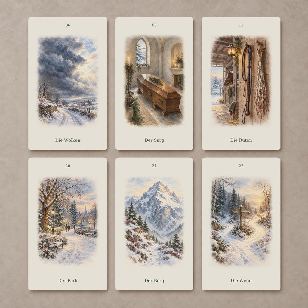 Winterzauber – Weihnachts-Lenormand – Produktansicht 6