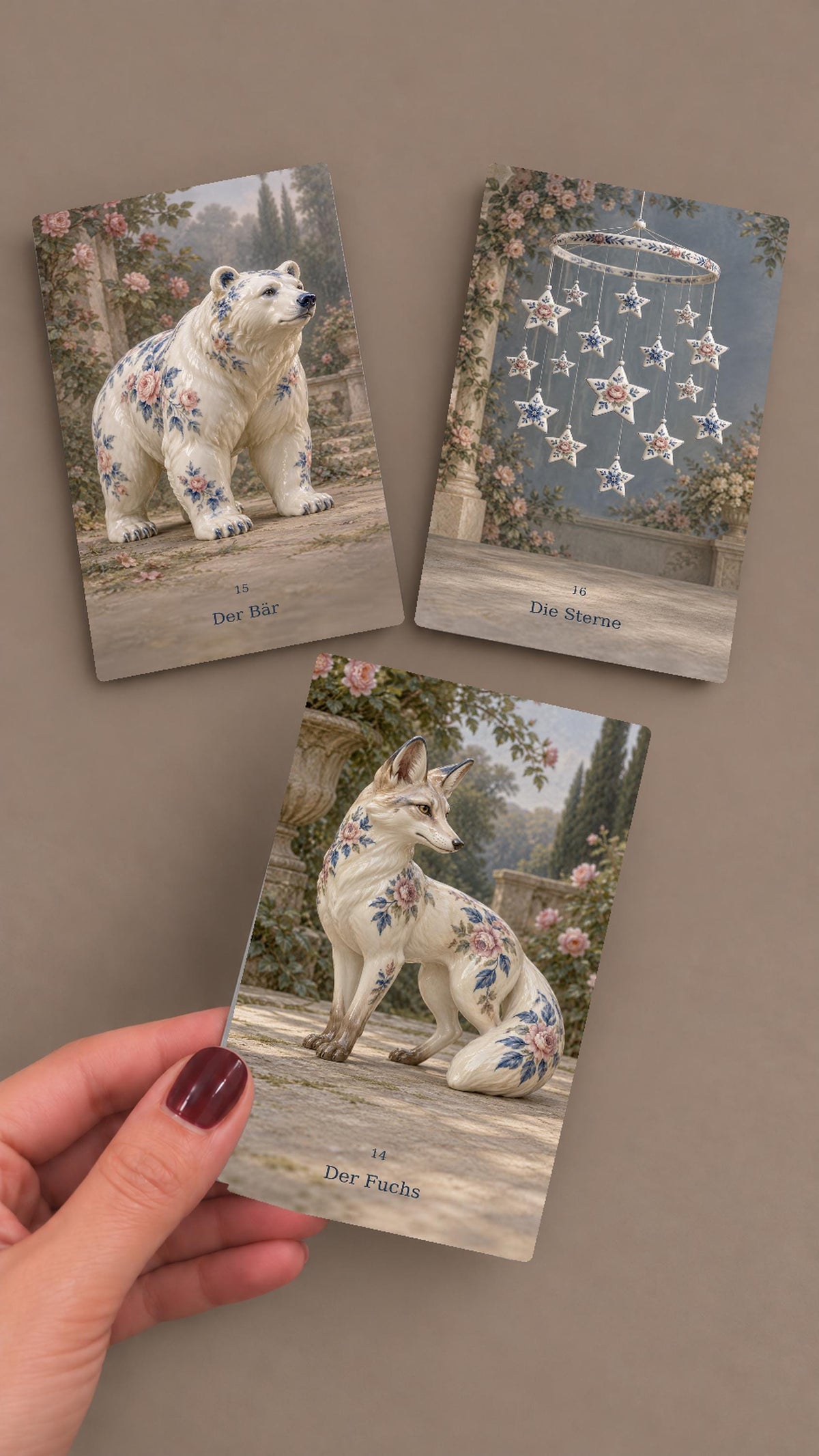 Porzellangarten – Lenormand mit 36 Karten – Produktansicht 7