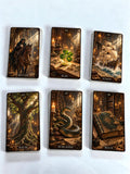 Verbotene Bibliothek – Dark-Academia-Lenormand – Produktansicht 1