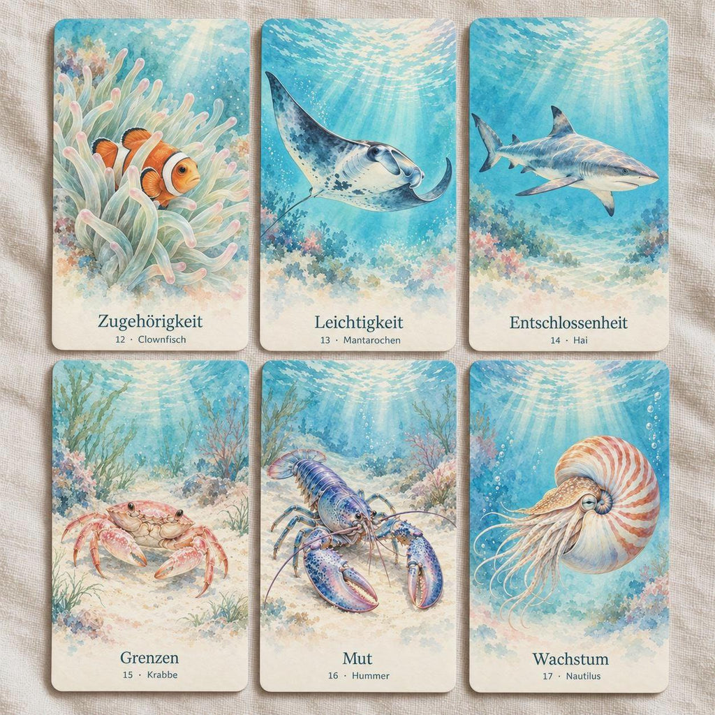 Unterwasser-Orakel – 36 Karten voller Meeresmagie – Produktansicht 4