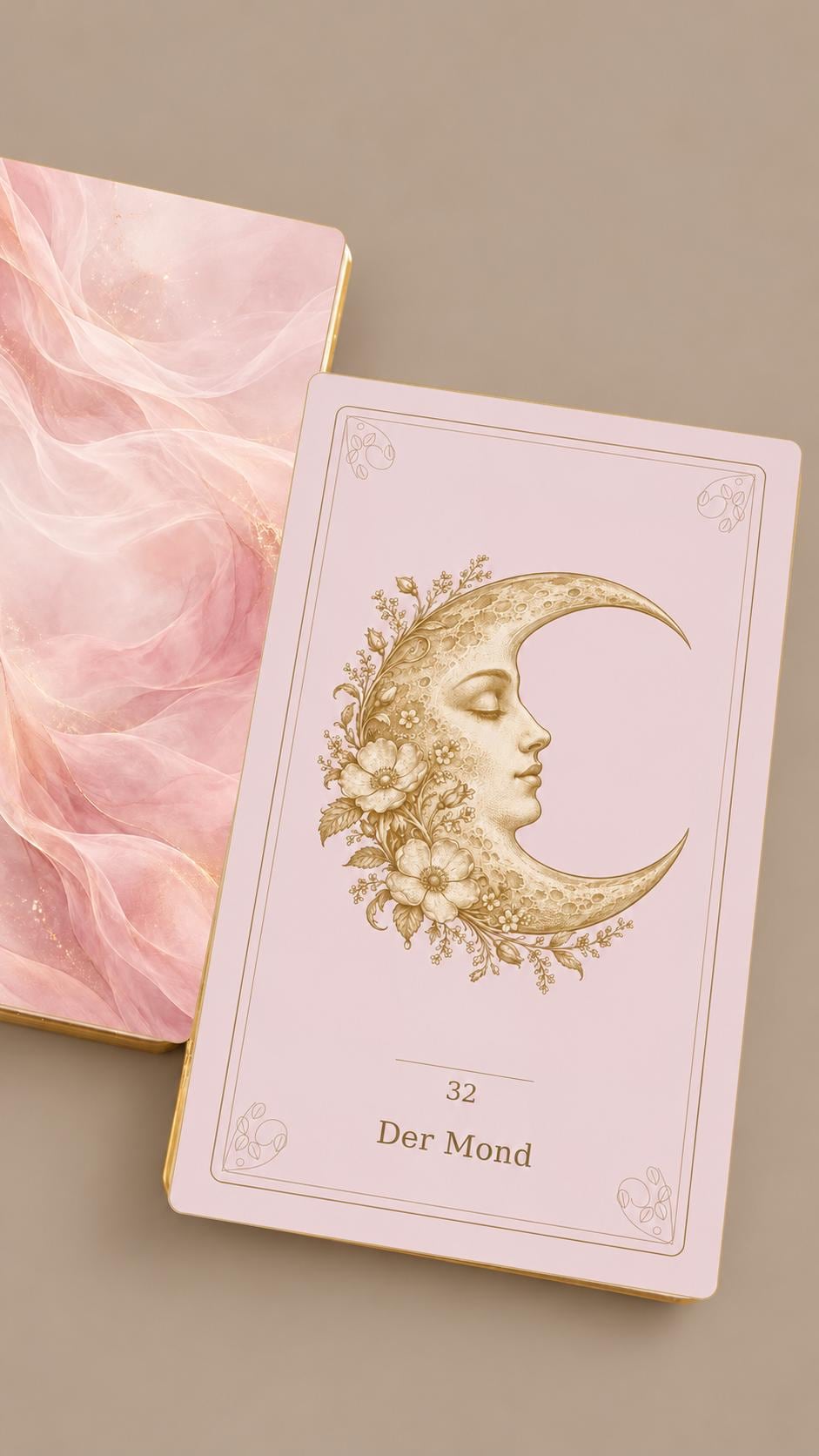 Rosa & Gold – Lenormand mit 36 Karten – Produktansicht 3