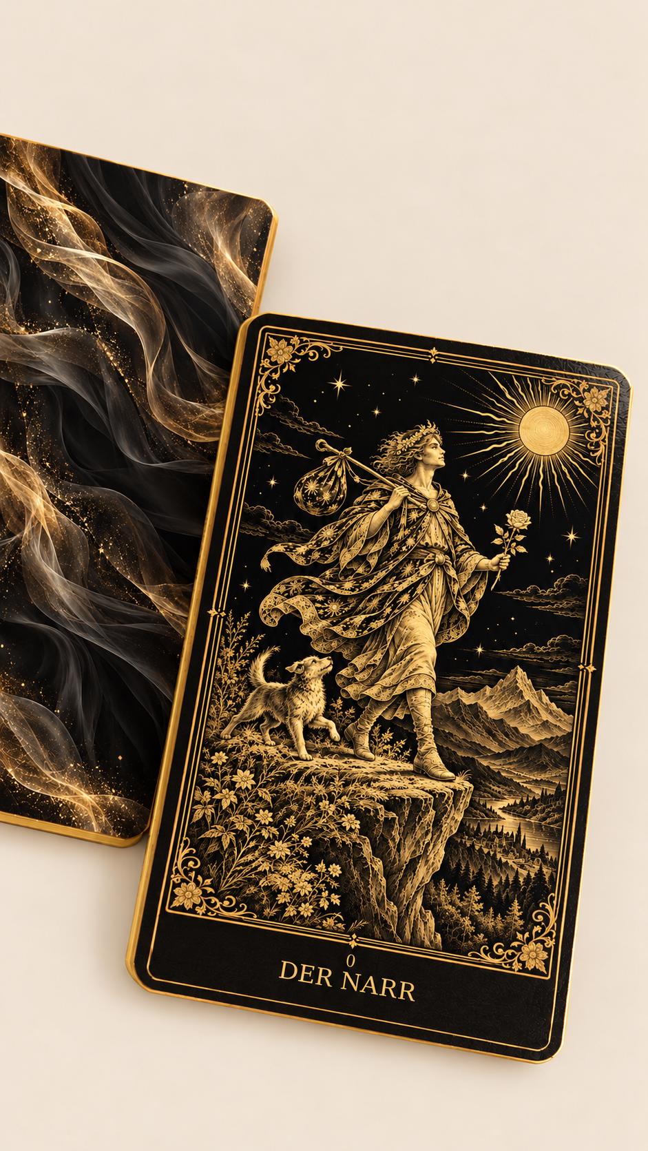 Schwarz & Gold – Tarot der Großen Arkana – Produktansicht 5