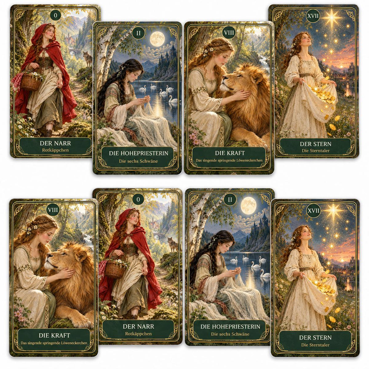 Märchen-Tarot – 22 Große Arkana mit Begleitheft – Produktansicht 3
