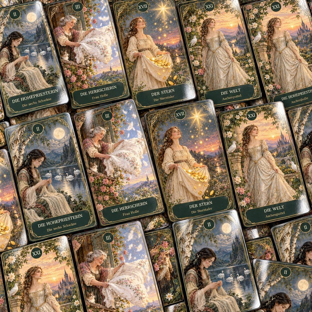 Märchen-Tarot – 22 Große Arkana mit Begleitheft – Produktansicht 5