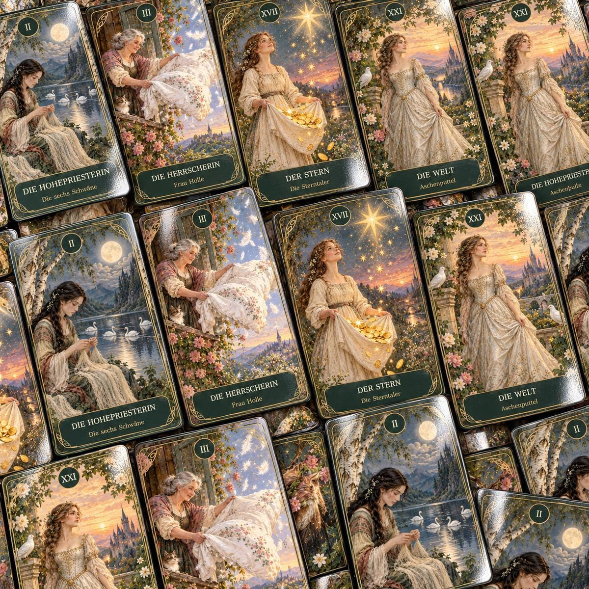 Märchen-Tarot – 22 Große Arkana mit Begleitheft – Produktansicht 5