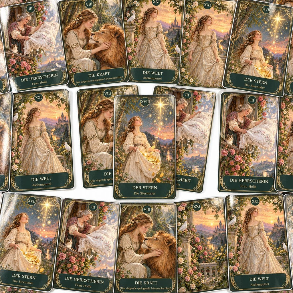 Märchen-Tarot – 22 Große Arkana mit Begleitheft – Produktansicht 6